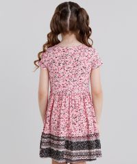 Vestido-Infantil-Estampado-Floral-Manga-Curta-Curto-Rosa-9041159-Rosa_2