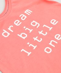 Blusa-Infantil--Dream-Big-Little-One--Manga-Curta-Decote-Redondo-Coral-9140894-Coral_4