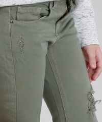 Calca-Infantil-Verde-Militar-9060561-Verde_Militar_4