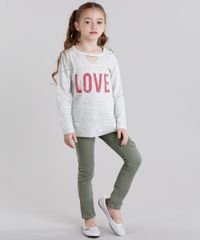 Blusao-Infantil-Choker--Love--Decote-Redondo-Manga-Longa-Cinza-Mescla-Claro-9043455-Cinza_Mescla_Claro_3