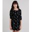 Vestido-Infantil-Estampado-de-Estrelas-Manga-Longa-Curto-com-Babado-Preto-9116100-Preto_1