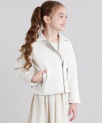 Jaqueta-Infantil-em-Suede-Manga-Longa-Bege-Claro-8905794-Bege_Claro_1