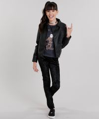 Blusa-Infantil--Space--Manga-Curta-com-Paetes-em-Algodao---Sustentavel-Chumbo-9038964-Chumbo_3