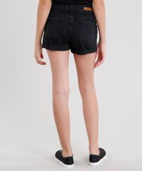 Short-Infantil-com-Bordado-Floral-Preto-9046222-Preto_2