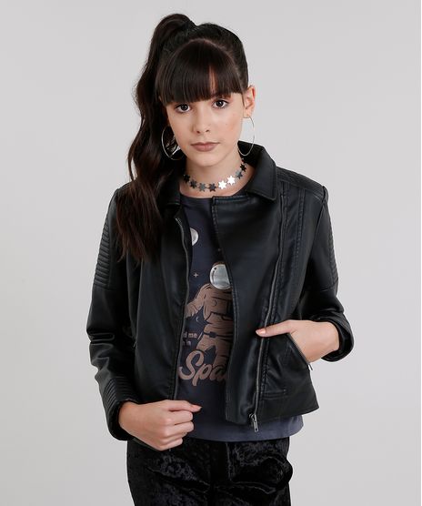 Jaqueta-Infantil-com-Matelasse-Manga-Longa-Preta-8922164-Preto_1