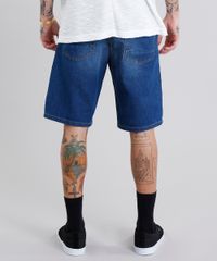 Bermuda-Jeans-Masculina-Reta-Azul-Escuro-8758315-Azul_Escuro_2