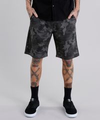 Bermuda-Masculina-Estampado-Camuflada-em-Moletom-Chumbo-8998188-Chumbo_1