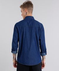 Camisa-Jeans-Manga-Longa-Azul-Escuro-8640054-Azul_Escuro_2 Camisa-Jeans-Manga-Longa-Azul-Escuro-8640054-Azul_Escuro_2