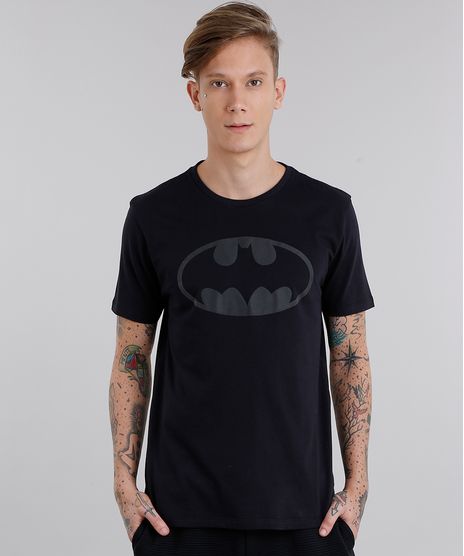 Camiseta-Masculina-Batman-Manga-Curta-Gola-Careca-Preta-9127290-Preto_1