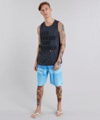 Regata-Masculina-com-Estampa--More-Summer--Gola-Careca-Cinza-Mescla-Escuro-9127014-Cinza_Mescla_Escuro_3