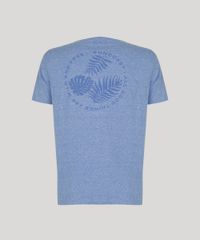 Camiseta-Masculina-com-Estampa-de-Folhagem-Manga-Curta-Gola-Careca-Azul-9058182-Azul_6