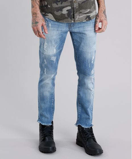 Calca-Jeans-Skinny-Cropped-Destroyed-Azul-Medio-9029577-Azul_Medio_1