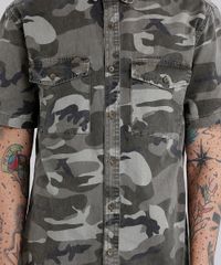 Camisa-Masculina-Estampada-Camuflada-Manga-Curta-Verde-Militar-9123428-Verde_Militar_4