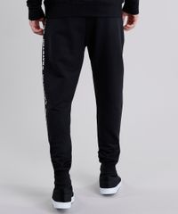 Calca-Masculina-Jogger-em-Moletom-com-Estampa-Lateral--Whatever--Preta-8938389-Preto_2