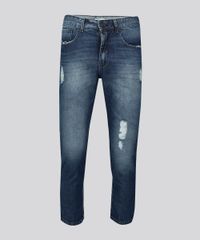 Calca-Jeans-Masculina-Tapered-Destroyed-Azul-Escuro-9110307-Azul_Escuro_5