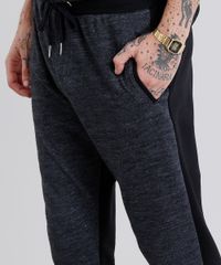 Calca-Masculina-Jogger-em-Moletom-com-Recorte-Cinza-Mescla-Escuro-8938503-Cinza_Mescla_Escuro_4 Calca-Masculina-Jogger-em-Moletom-com-Recorte-Cinza-Mescla-Escuro-8938503-Cinza_Mescla_Escuro_4