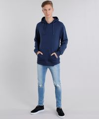 Blusao-Masculino-em-Moletom-Basico-com-Capuz-Manga-Longa-Azul-Marinho-8829311-Azul_Marinho_3