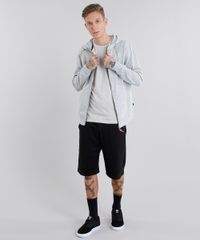 Blusao-Masculino-Basico-em-Moletom-com-Capuz-Manga-Longa-Cinza-Mescla-Claro-8832361-Cinza_Mescla_Claro_3