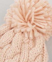 Gorro-Feminino-em-Trico-com-Pompom-Rose-8754445-Rose_4