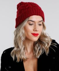 Gorro-Feminino-em-Trico-Vermelho-8754452-Vermelho_2