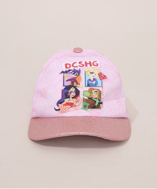 Bone-Infantil-DC-Super-Hero-Girls-Aba-Curva-Rosa-9975744-Rosa_1