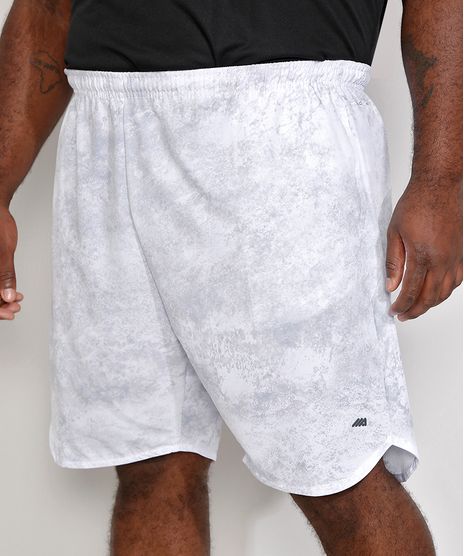 Bermuda-Masculina-Plus-Size-Esportiva-Ace-Estampada-Marmorizada-com-Bolsos-Branca-9968914-Branco_1