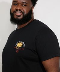 Camiseta-Masculina-Plus-Size-Manga-Curta-Gola-Careca-Flor--Fireflies-in-the-Sky--Preta-9979780-Preto_6