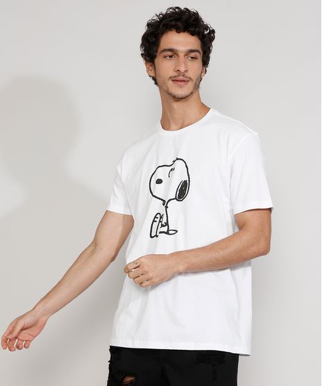Camiseta-Masculina-Manga-Curta-Gola-Careca-Snoopy-Branca-9948712-Branco_1