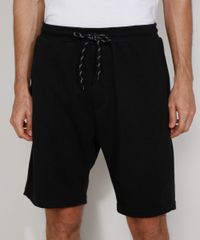 Bermuda-de-Moletom-Masculina-Relaxed-Canelada-com-Cordao-e-Bolsos-Preta-9967987-Preto_1 Bermuda-de-Moletom-Masculina-Relaxed-Canelada-com-Cordao-e-Bolsos-Preta-9967987-Preto_1