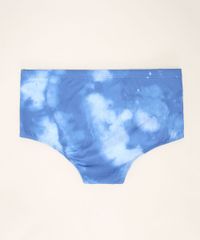 Sunga-Masculina-Estampada-Tradicional-Tie-Dye-com-Protecao-UV50--Azul-9970090-Azul_2