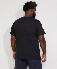 Camiseta-Masculina-Plus-Size-Manga-Curta-Gola-Careca--The-Shoreland--com-Listras-Preta-9977439-Preto_4
