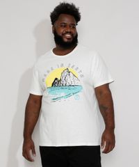 Camiseta-Masculina-Plus-Size-Manga-Curta-Gola-Careca--Made-in-Earth--Off-White-9977474-Off_White_1