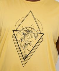 Regata-Masculina-Plus-Size-Onda-Gola-Careca-Amarela-9977479-Amarelo_2