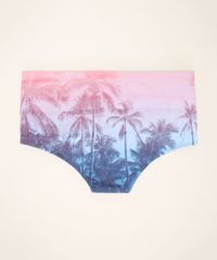 Sunga-Masculina-Estampada-Tradicional-de-Coqueiros-com-Protecao-UV50--Rosa-9977796-Rosa_2