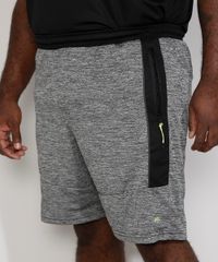 Bermuda-Masculina-Plus-Size-Esportiva-Ace-com-Bolsos-de-Ziper-Cinza-Mescla-Escuro-9968911-Cinza_Mescla_Escuro_5