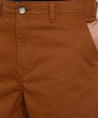 Bermuda-Masculina-de-Sarja-Reta-Chino-Caramelo-9975438-Caramelo_2
