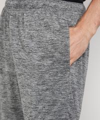 Bermuda-Masculina-Esportiva-Ace-com-Elastico-Aparente-e-Bolsos-Cinza-Mescla-9978163-Cinza_Mescla_2
