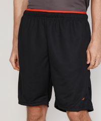 Bermuda-Masculina-Esportiva-Ace-com-Elastico-Aparente-e-Bolsos-Preta-9978166-Preto_1