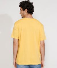 Camiseta-Masculina-Manga-Curta-Basica-Gola-Careca-Mostarda-9602030-Mostarda_2