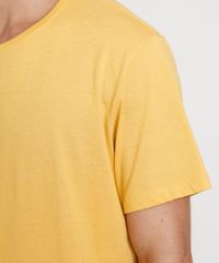 Camiseta-Masculina-Manga-Curta-Basica-Gola-Careca-Mostarda-9602030-Mostarda_6