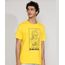Camiseta-Masculina-Manga-Curta-Gola-Careca-Goku-Dragon-Ball-Amarela-9980503-Amarelo_1