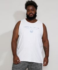 Regata-Masculina-Plus-Size--Summer-All-the-Time--Gola-Careca-Branca-9977475-Branco_1