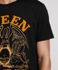 Camiseta-Masculina-Manga-Curta-Gola-Careca-da-Banda-Queen-Flocada-Preta-9981162-Preto_6
