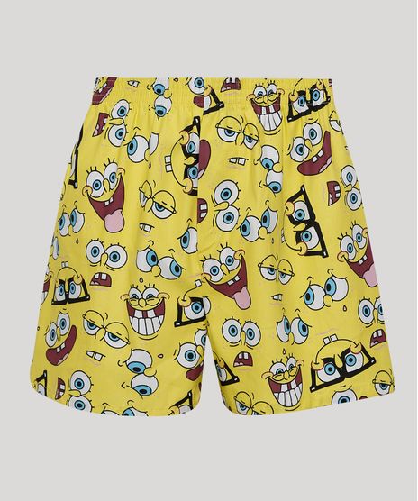 Samba-Cancao-Masculina-Estampada-Bob-Esponja-Amarela-9964092-Amarelo_1