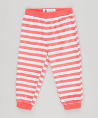 Calca-Infantil-Listrada-em-Plush-de-Algodao---Sustentavel-Cinza-Mescla-Claro-8861460-Cinza_Mescla_Claro_1