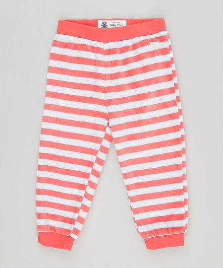 Calca-Infantil-Listrada-em-Plush-de-Algodao---Sustentavel-Cinza-Mescla-Claro-8861460-Cinza_Mescla_Claro_1