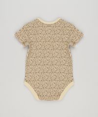 Body-Infantil-Onca-Estampado-Animal-Print-Manga-Curta-Gola-Redonda-em-Algodao---Sustentavel-Bege-8974146-Bege_2