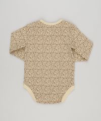 Body-Infantil-Onca-Estampado-Animal-Print-Manga-Longa-Gola-Redonda-em-Algodao---Sustentavel-Bege-8974153-Bege_2