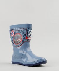 Bota-Infantil-Galocha-Grendene-Capitao-America-3D--Azul-9108623-Azul_2