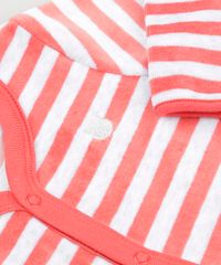 Cardigan-Infantil-em-Plush-Listrado-Manga-Longa-de-Algodao---Sustentavel-Cinza-Mescla-Claro-8812990-Cinza_Mescla_Claro_4